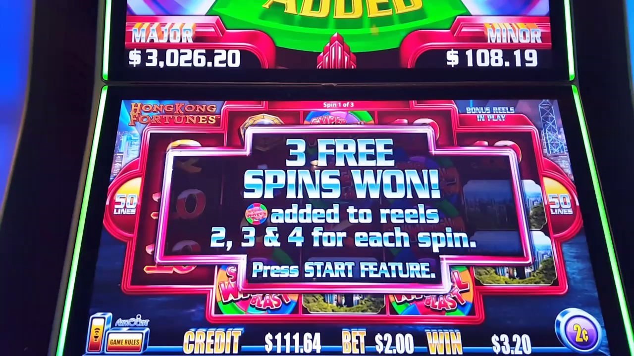 Super Wheel Blast Hong Kong Fortunes Slot Machine by